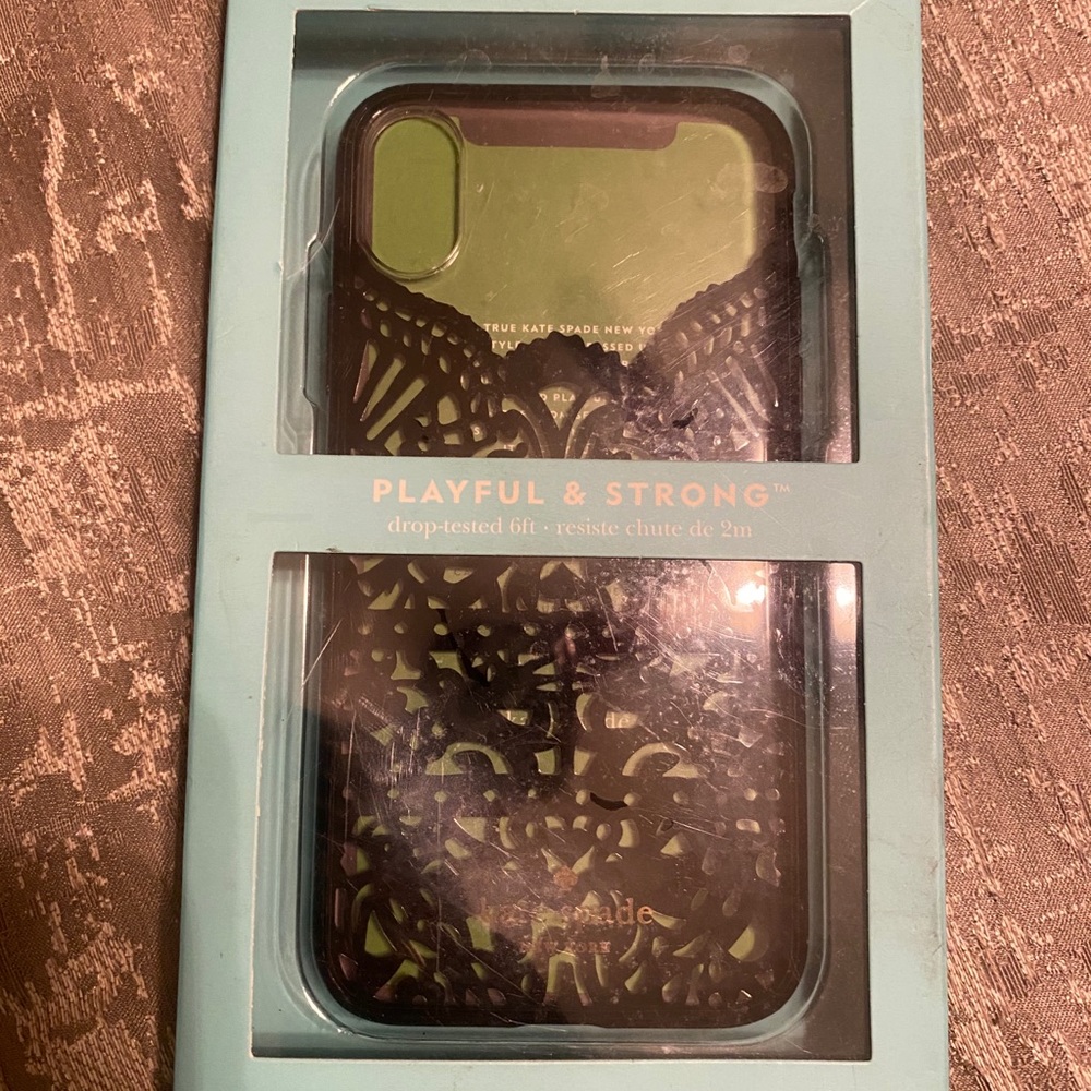 KATE SPADE FLEXIBLE HARDSHELL IPHONE 10